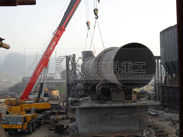 石灰回轉窯出現炸料怎么辦，河南宏科重工有高招